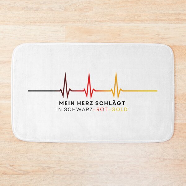 Item preview, My heart beats in black, red, and gold | Germany Fan Shirt Football Patriotic designed and sold by FashionFlairLab.