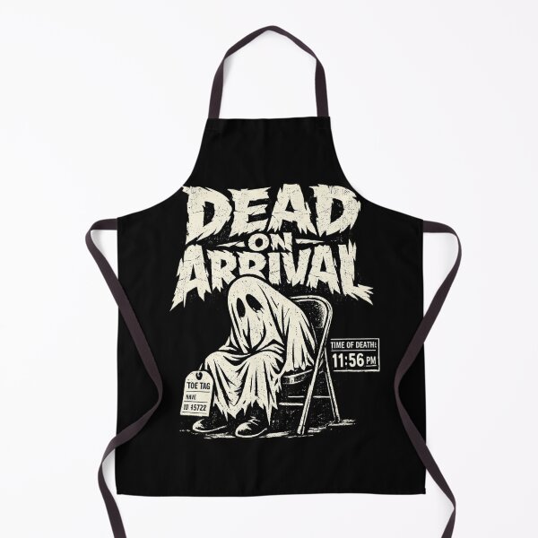 Item preview, Dead On Arrival Slumped Ghost Tee designed and sold by PhylonBoxx.