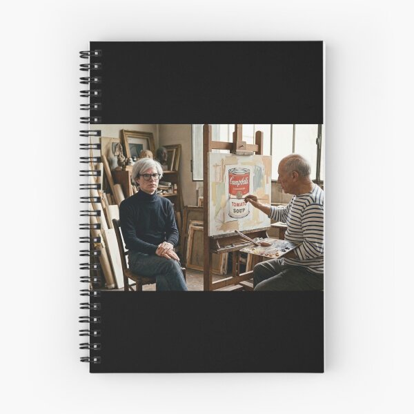 Item preview, Pablo Picasso Paints Andy Warhol designed and sold by Halifaxartguy.