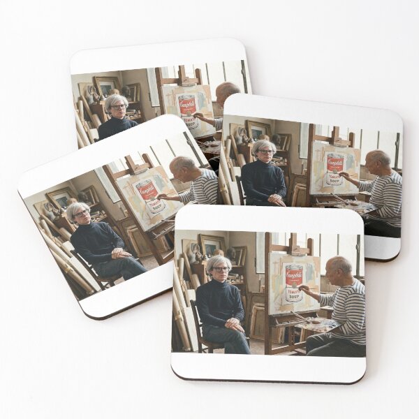 Item preview, Pablo Picasso Paints Andy Warhol designed and sold by Halifaxartguy.