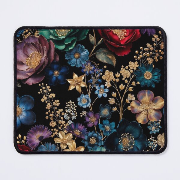 Item preview, Midnight Garden Luxe | Colorful Floral Botanical Pattern | Elegant Dark Flower Design designed and sold by GalleryPeak.