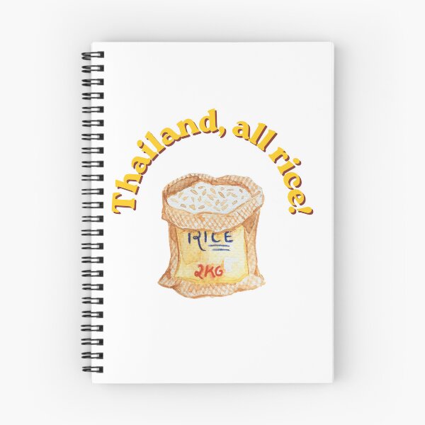 Item preview, Thailand, All Rice! Funny Rice Pun Design designed and sold by Lazycocoon.
