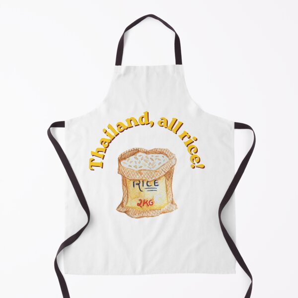 Item preview, Thailand, All Rice! Funny Rice Pun Design designed and sold by Lazycocoon.