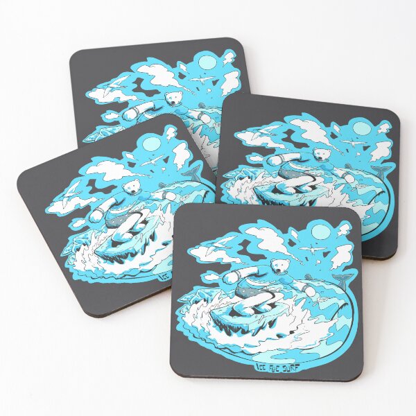 Item preview, Surfing polar bear designed and sold by TomiAx.