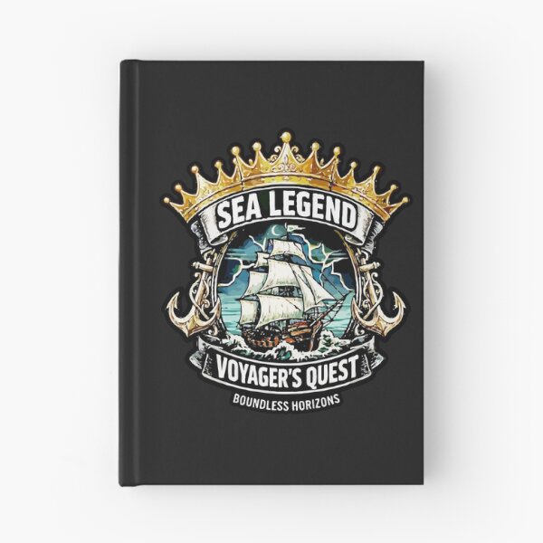Item preview, Sea Legend Voyager's Quest Nautical Adventure Emblem designed and sold by SEOSipan.