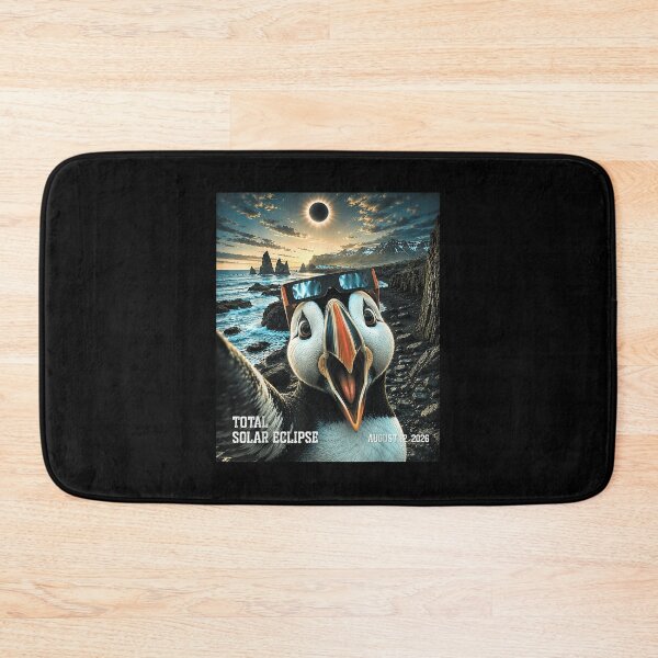 Item preview, Total Solar Eclipse 2026 Puffin Bird Selfie Iceland Eclipse August 12 2026 designed and sold by alidiaa.