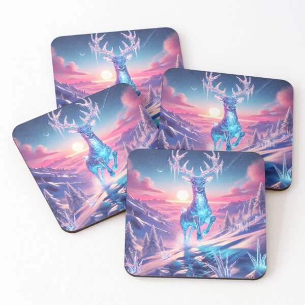 Item preview, Ice Deer, Ai Generated Art designed and sold by ACC .
