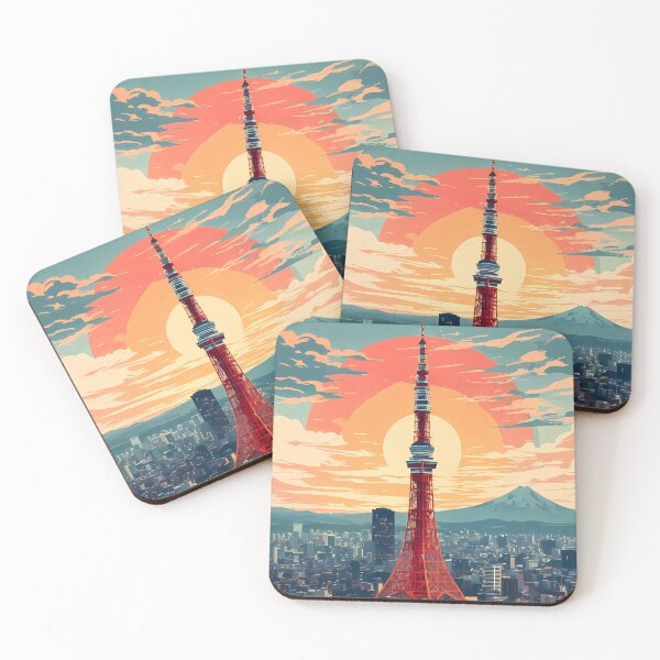 Item preview, Tokyo Tower Golden Hour designed and sold by JacksoonLester.