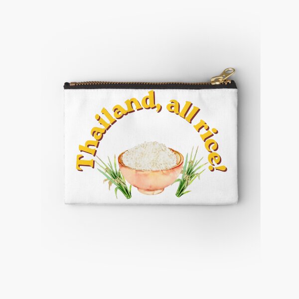 Item preview, Thailand, All Rice! Funny Thai Rice Pun designed and sold by Lazycocoon.