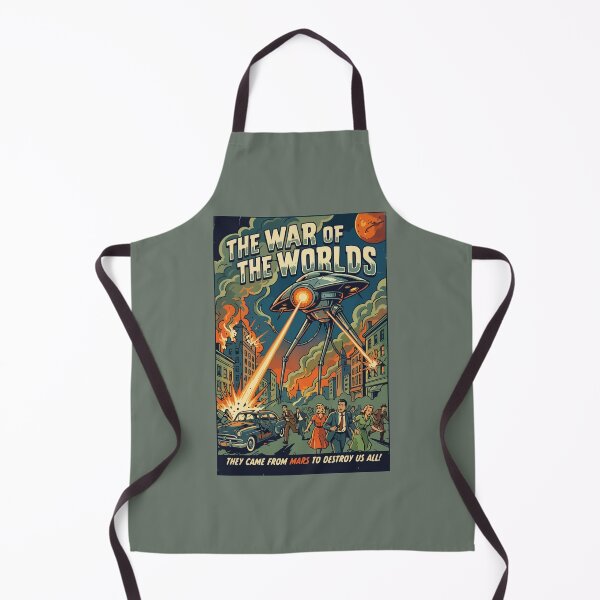 Item preview, The War Of The Worlds Retro Poster designed and sold by tigrootiger.