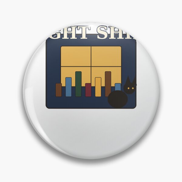 Item preview, Local Library Night Shift – Cozy Black Cat Library Design designed and sold by Cozy Oddities Studio.