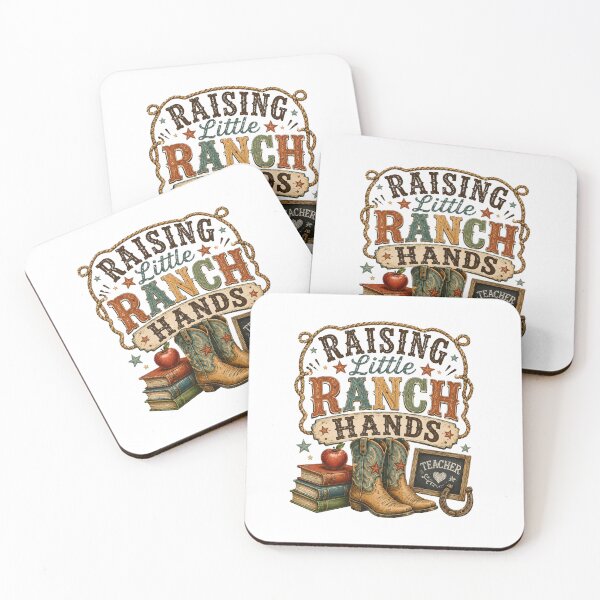 Item preview, Raising Little Ranch Hands Western Teacher Spirit designed and sold by Chic_Clip_Craft.