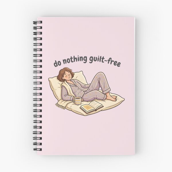 Item preview, Do Nothing Guilt Free Pajama  designed and sold by VibeShift Studio.
