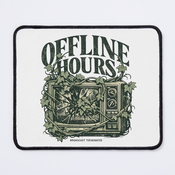 Item preview, Offline Hours Overgrown TV Tee designed and sold by PhylonBoxx.