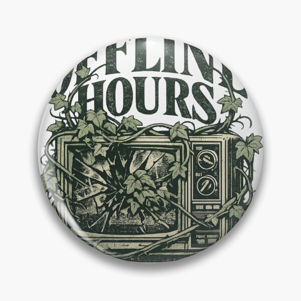 Item preview, Offline Hours Overgrown TV Tee designed and sold by PhylonBoxx.