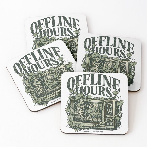 Item preview, Offline Hours Overgrown TV Tee designed and sold by PhylonBoxx.