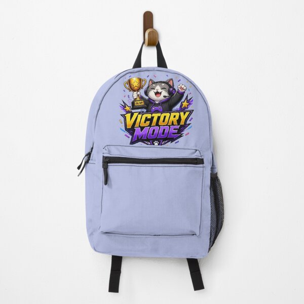 Item preview, Victory Mode Gamer Cat T-Shirt designed and sold by Stylestickers55.