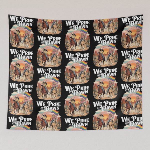 Item preview, We Pride At Dawn LGBTQ Cowgirl Western Pride Desert designed and sold by alidiaa.