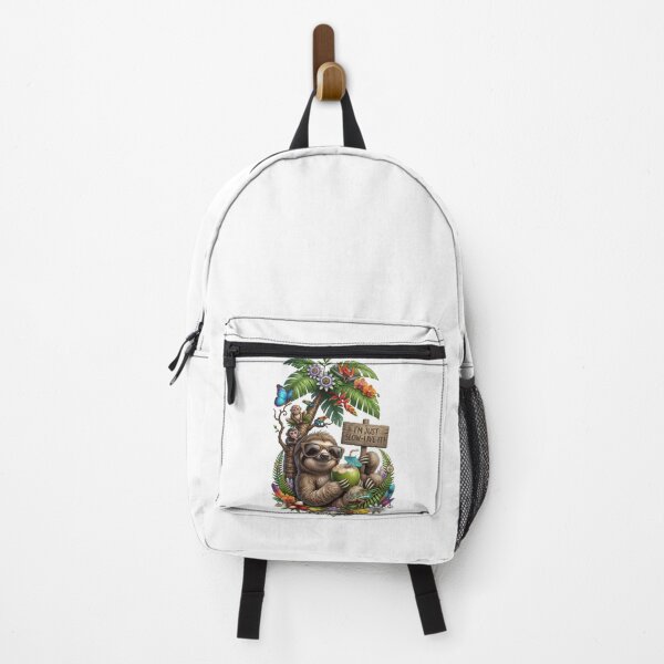 Item preview, Slow Live It Tropical Sloth designed and sold by Sovereign Supply Co..