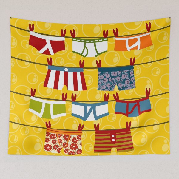 Item preview, Underwear Washing designed and sold by Sonia Pascual Izquierdo.