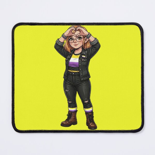Item preview, Non-Binary Gnome RPG Sticker designed and sold by AestheticRPG .