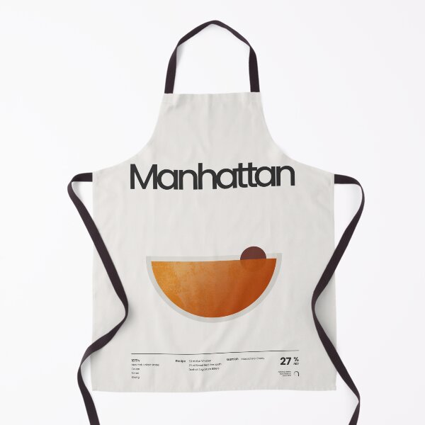 Item preview, Manhattan Cocktail Minimalist Illustration designed and sold by archetype prints.