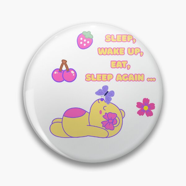 Item preview, Teddy bear cute affirmation  designed and sold by Peachiethings.