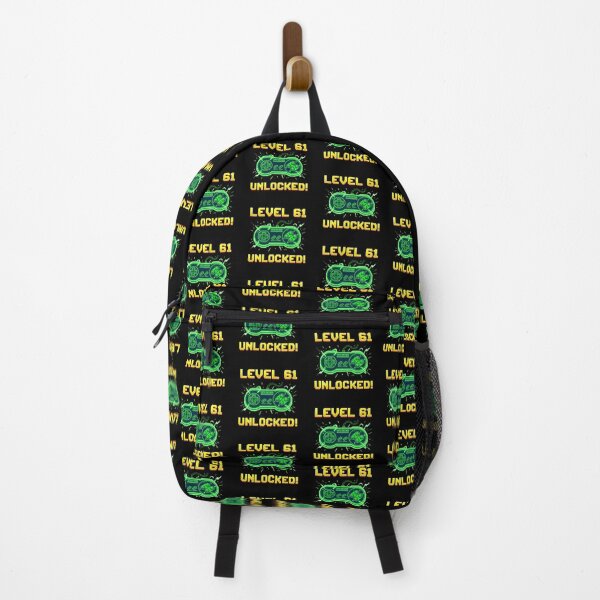 Item preview, Level 61 Unlocked Retro Gamer Birthday designed and sold by DuckOddity.
