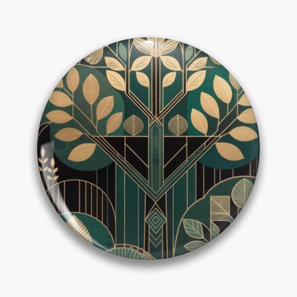 Item preview, Art Deco Nature designed and sold by CharmingFlowers.