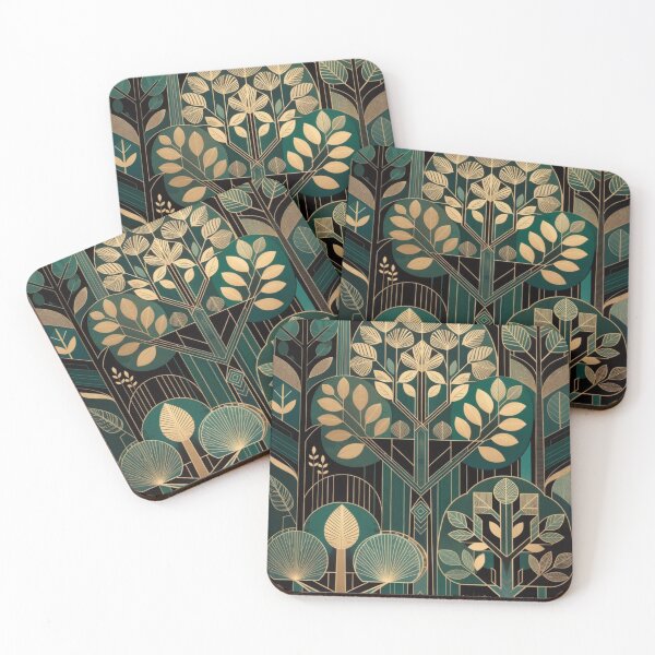 Item preview, Art Deco Nature designed and sold by CharmingFlowers.