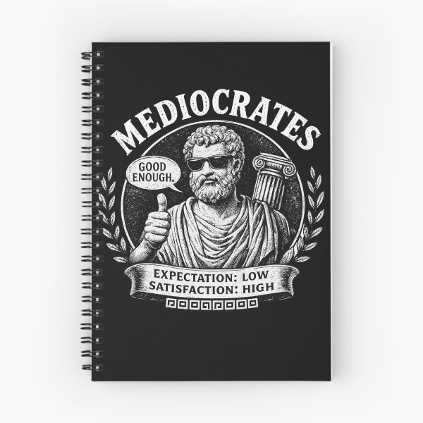 Item preview, Mediocrates Good Enough Greek Philosopher Meme designed and sold by Zbixu.