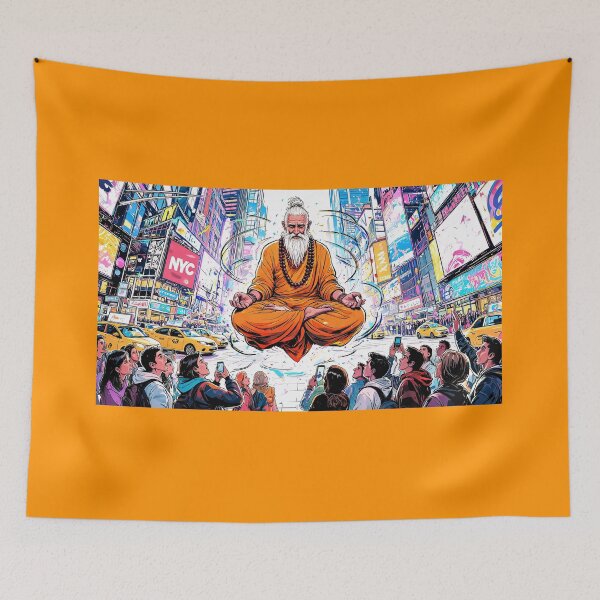 Item preview, Levitation in Times Square designed and sold by krazzyremo.