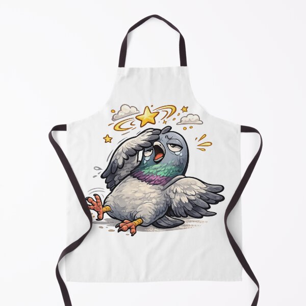 Item preview, Drama Queen Pigeon Sticker | Funny Emotional Bird designed and sold by Creativeeworld777.
