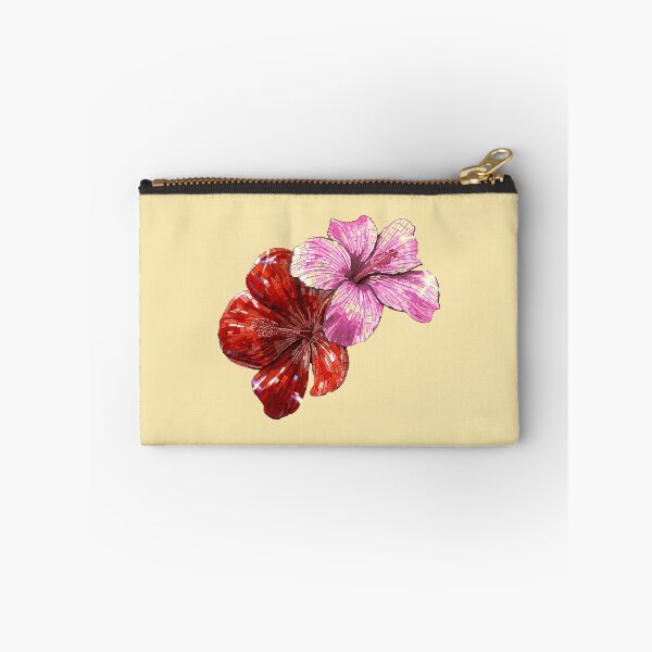 Item preview, Crystal Hibiscus Flowers Illustration | Tropical Fantasy Floral Art designed and sold by Islabonita..