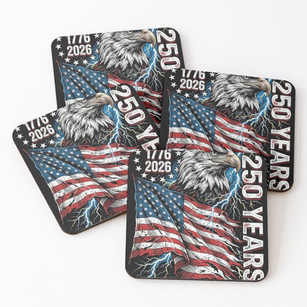 Item preview, American Flag Bald Eagle 250 Years Independence Day Grunge designed and sold by longngusuc.