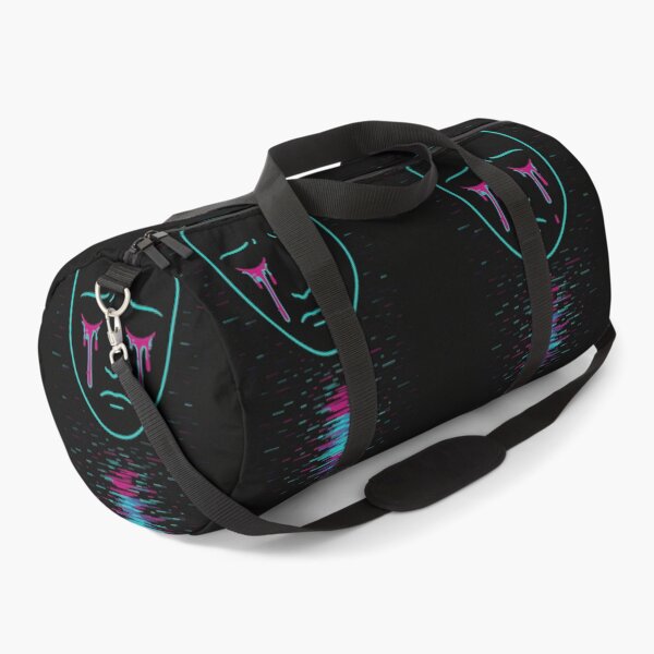 Item preview, Digital Tears – Neon Glitch Crying Face designed and sold by JupiterGlitchEmpire.