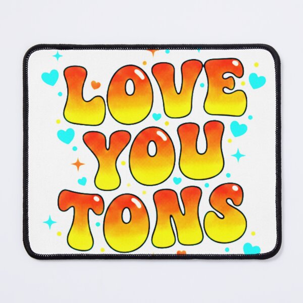 Item preview, Love You Tons - Retro 70s Groovy Aesthetic designed and sold by INVIKETOS.