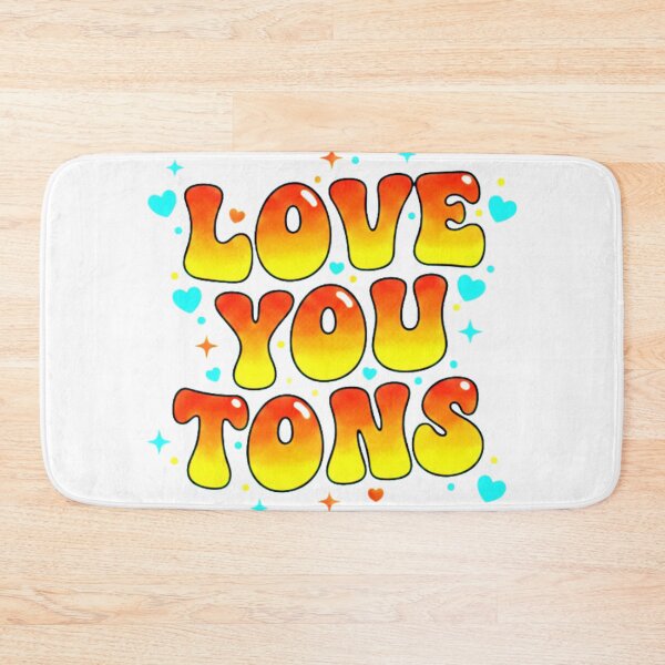 Item preview, Love You Tons - Retro 70s Groovy Aesthetic designed and sold by INVIKETOS.