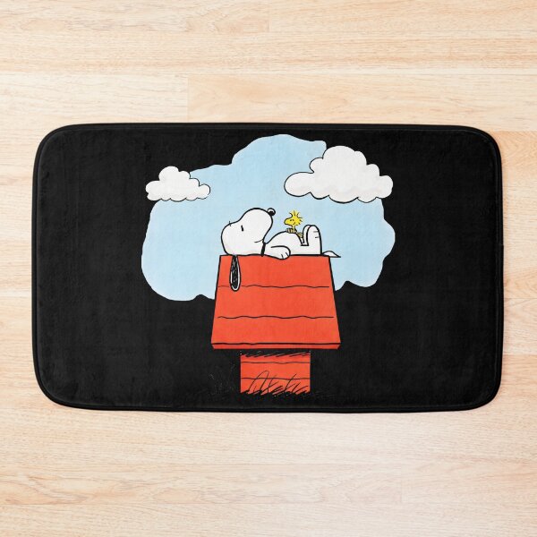 Item preview, Snoopy Woodstock Peanuts Doghouse Relaxing designed and sold by LysiTHWIP.