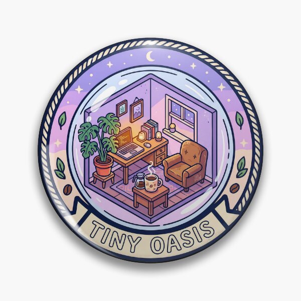 Item preview, Remote Work Oasis Aesthetic Tiny Oasis designed and sold by Oommen Studio .
