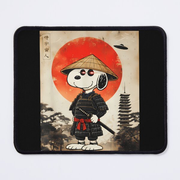 Item preview, Snoopy Samurai Japanese Warrior Peanuts Fan designed and sold by LysiTHWIP.