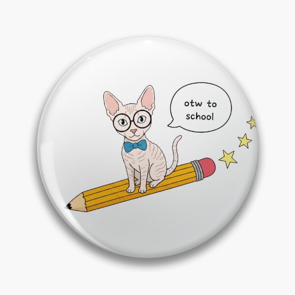 Item preview, Funny Cornish Rex Cat Back To School Pencil Boys Girls Kids designed and sold by FurryHavenPH.