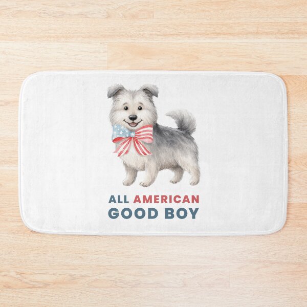 Item preview, All American Good Boy Dog Patriotic Puppy Cute designed and sold by olenapetol.