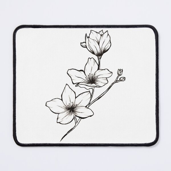 Item preview, Ink cherry blossoms designed and sold by UnaEmme.