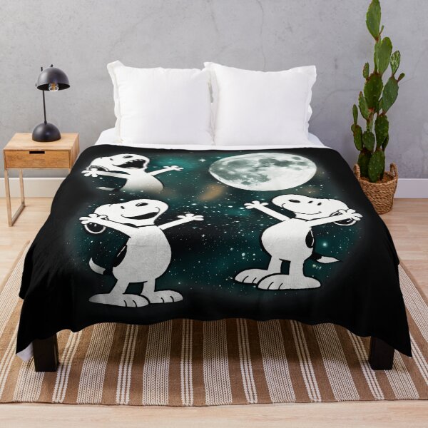 Item preview, Snoopy Dog Moon Night Sky Peanuts Fan designed and sold by LysiTHWIP.
