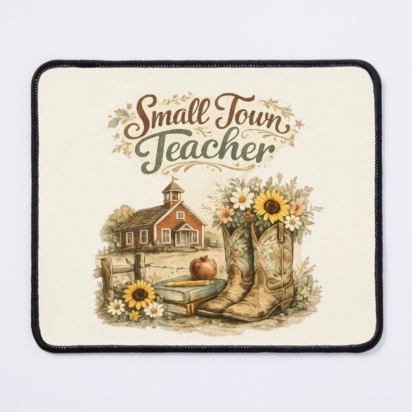 Item preview, Small Town Teacher Country Classroom Pride designed and sold by Chic_Clip_Craft.