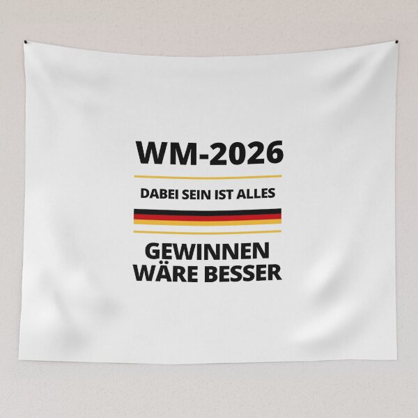 Item preview, 2026 FIFA World Cup T-Shirt Germany | Taking part is everything, winning would be better | Funny fan shirt gift for football fans, men and women designed and sold by FashionFlairLab.