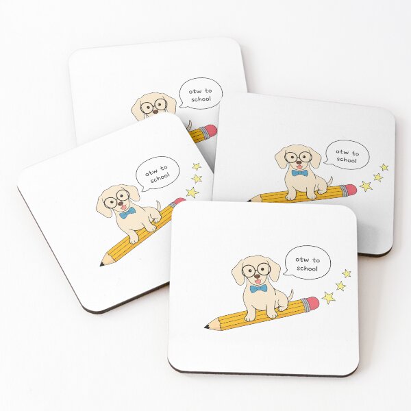 Item preview, Funny Cream Dachshund Back To School Pencil Boys Girls Kids designed and sold by FurryHavenPH.