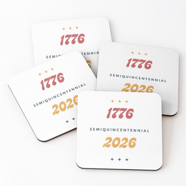 Item preview, Retro 1776 2026 Semiquincentennial Patriotic USA 250 Years designed and sold by PatrioticPrints250.