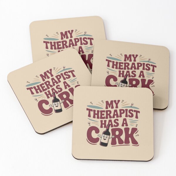Item preview, My therapist has a cork designed and sold by tubiela.
